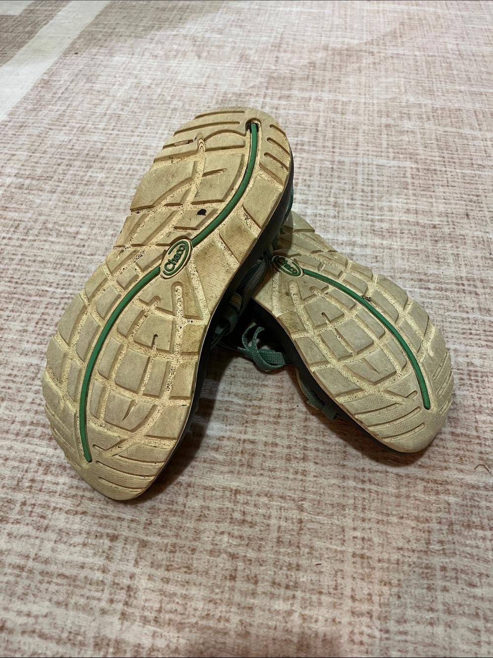 Chaco Women's Green Strappy Outdoor Sandals - Picture 3 of 3